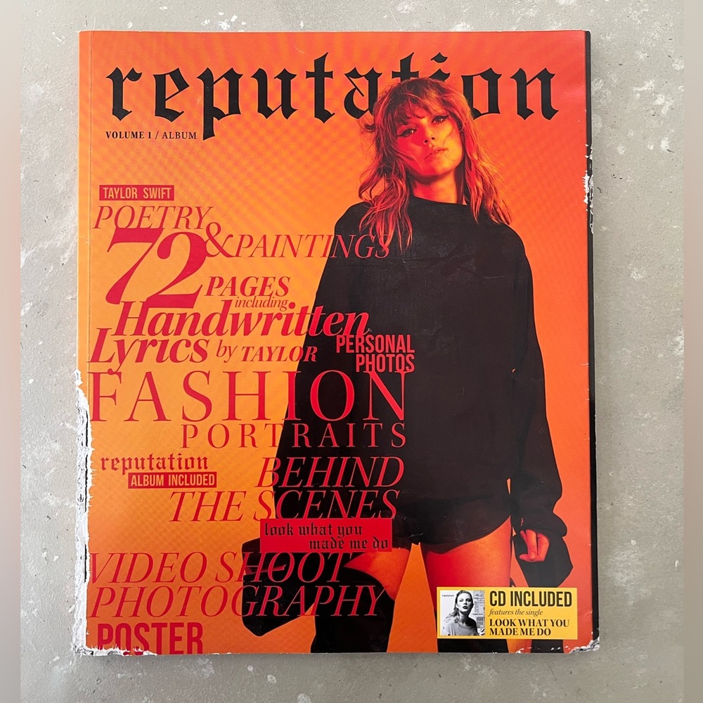 Taylor Swift Reputation Magazine Volume 1